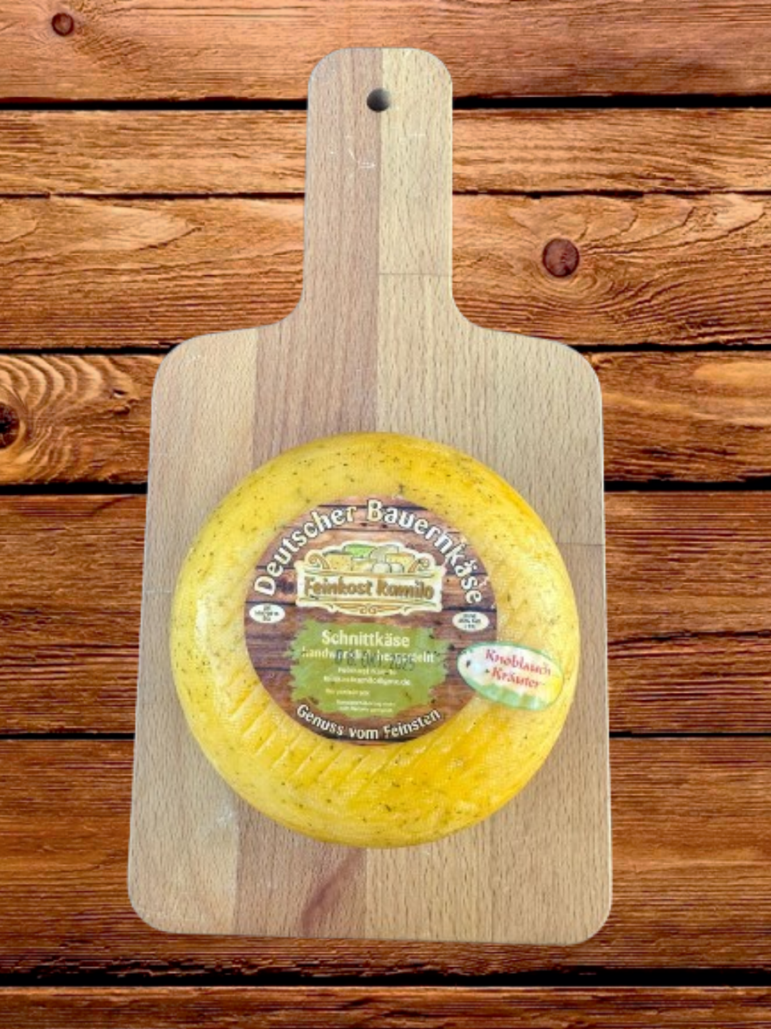 Schnittkäse Knoblauch Kräuter