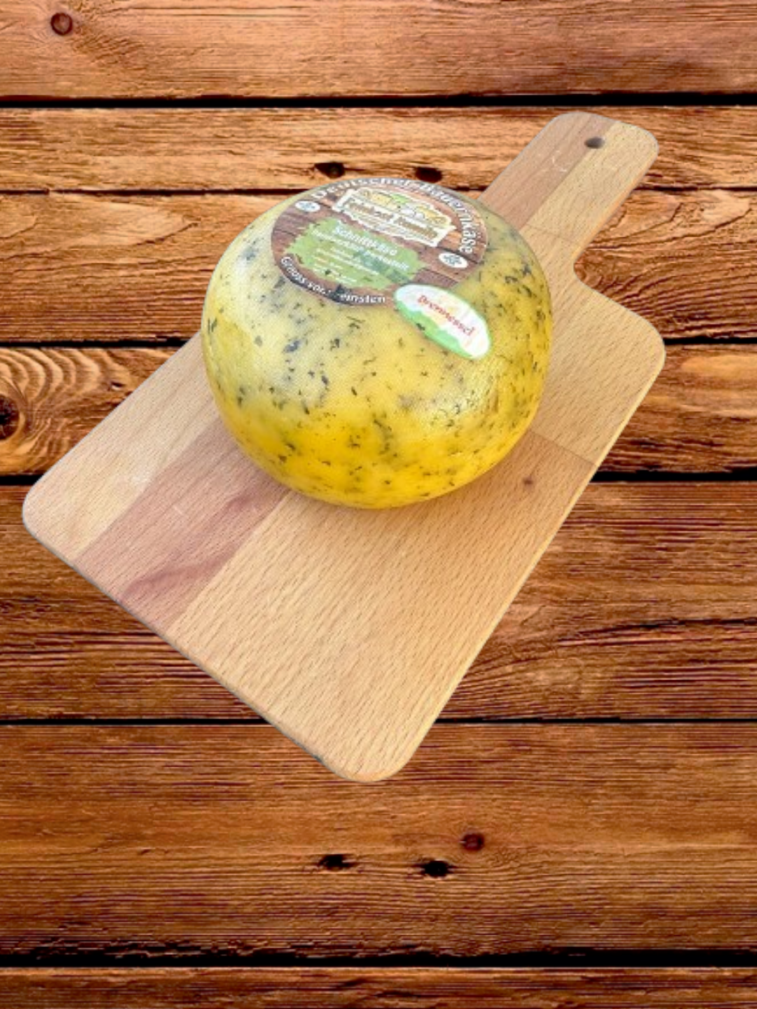 Schnittkäse mit Brennessel